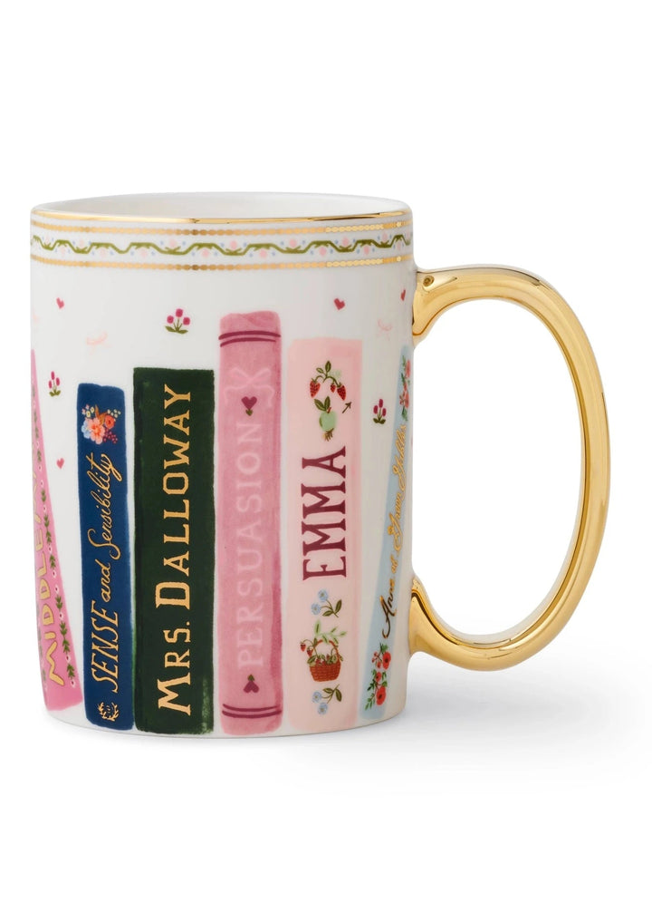Ladies Night Book Club Porcelain Mug - Clementine Home Floral Gift