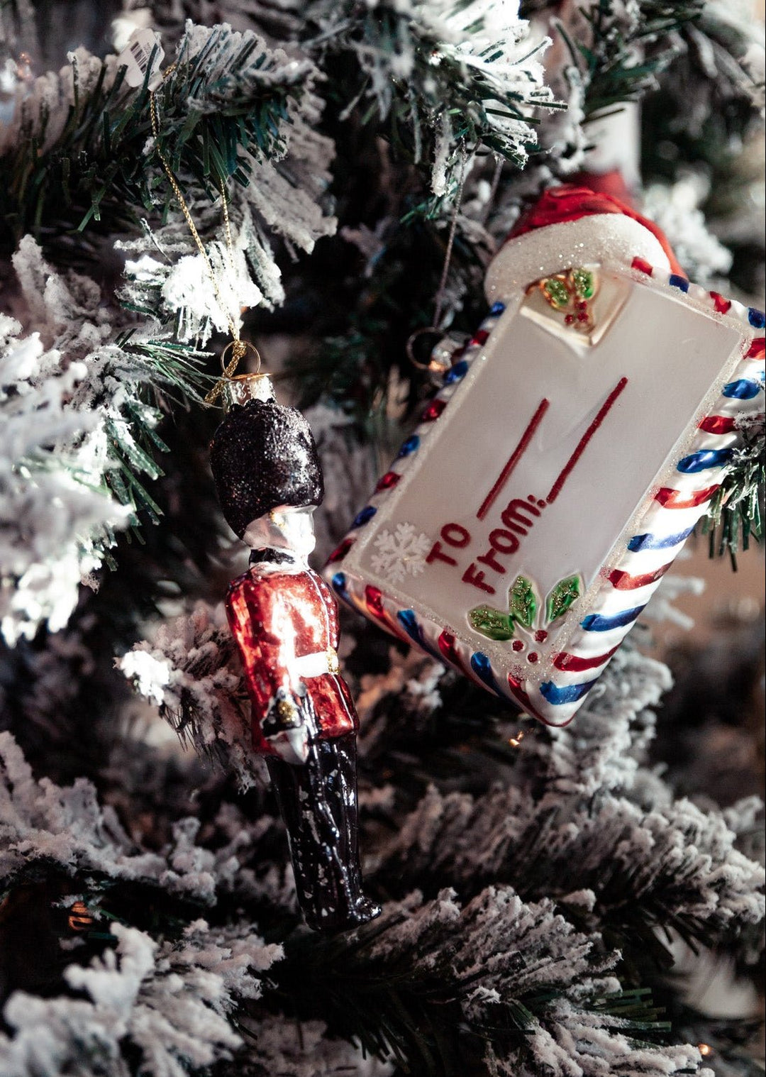 Letter to Santa Ornament - Clementine Home Floral Gift