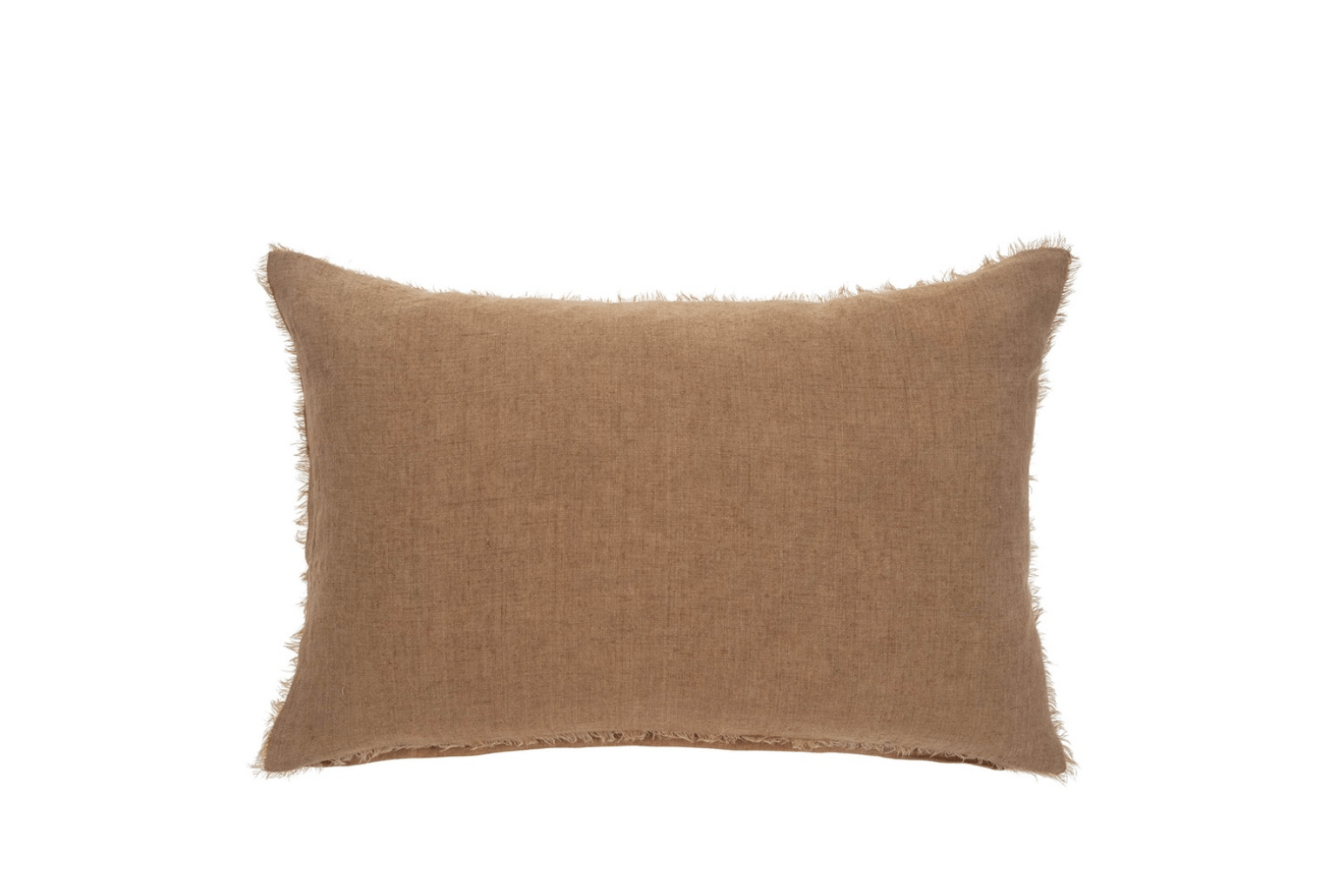 Lina Linen Pillow – Terracotta - Clementine Home Floral Gift