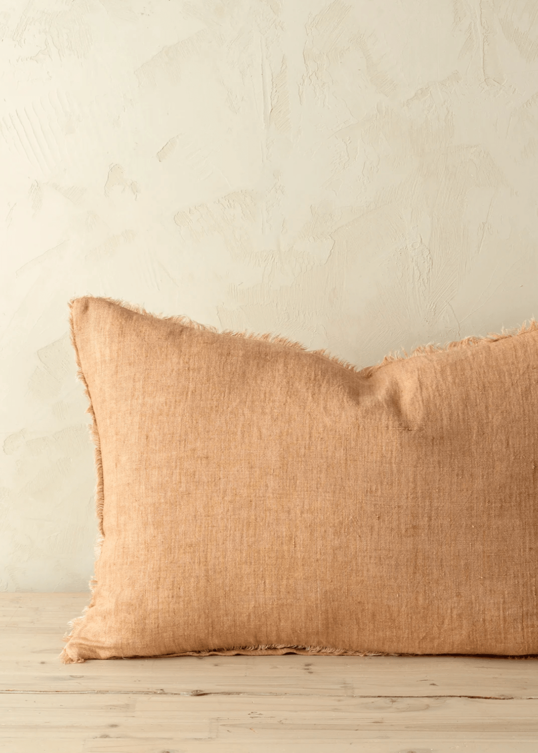 Lina Linen Pillow – Terracotta - Clementine Home Floral Gift