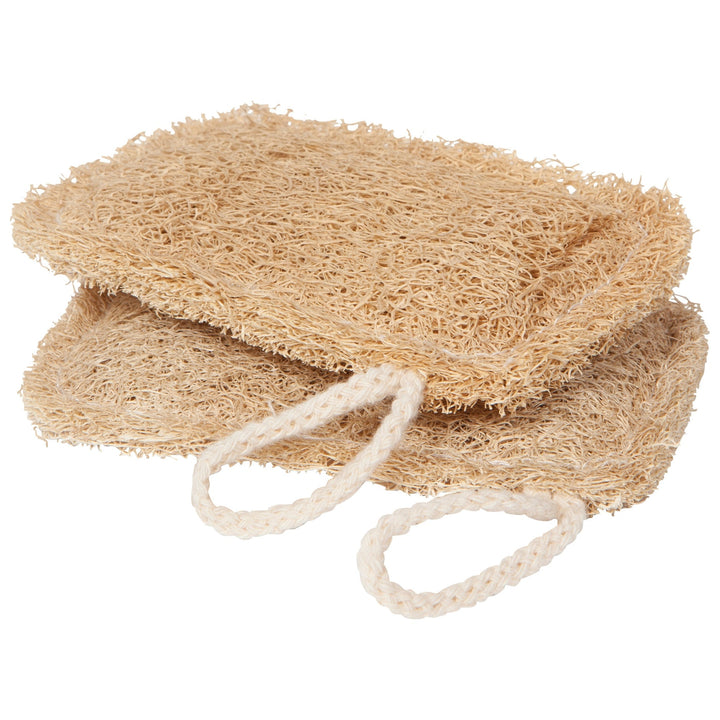 Loofah Dish Sponges, Set of 2 - Clementine Home Floral Gift
