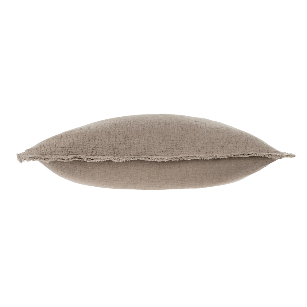 Malabar Pillow – Stone - Clementine Home Floral Gift