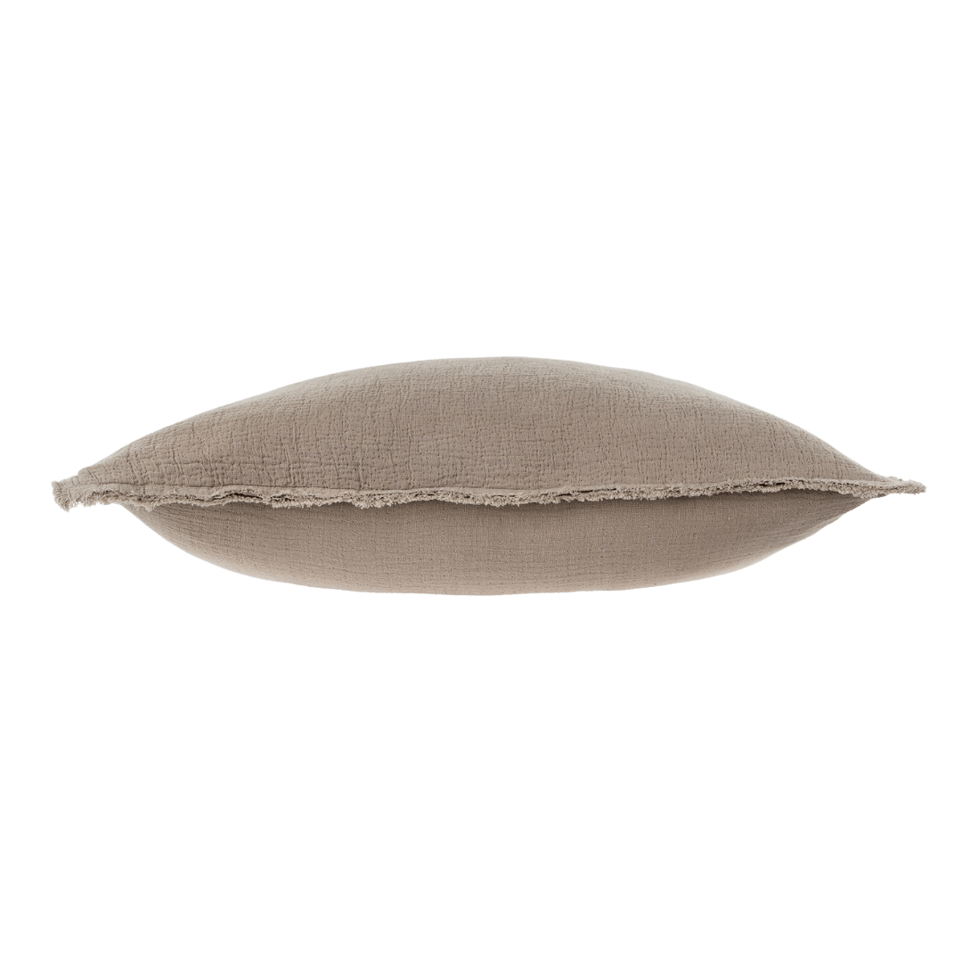 Malabar Pillow – Stone - Clementine Home Floral Gift