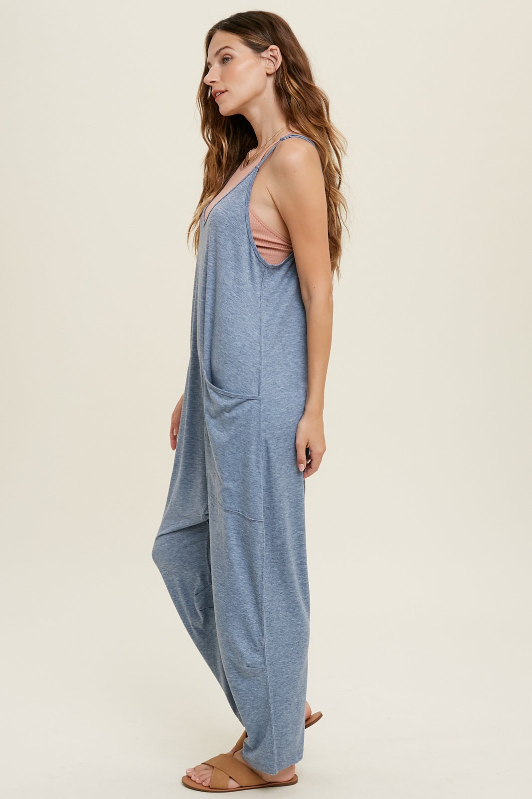 Melange Freedom Onesie - Blue - Clementine Home Floral Gift