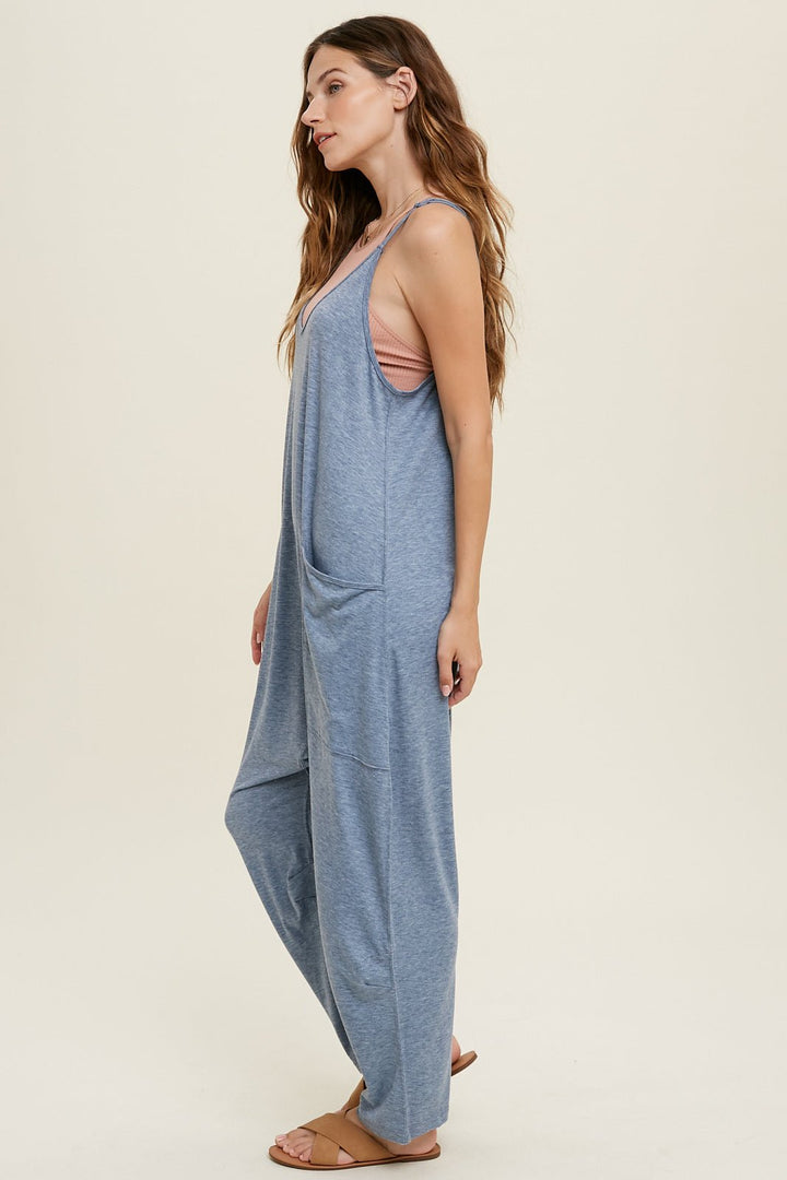 Melange Freedom Onesie - Blue - Clementine Home Floral Gift