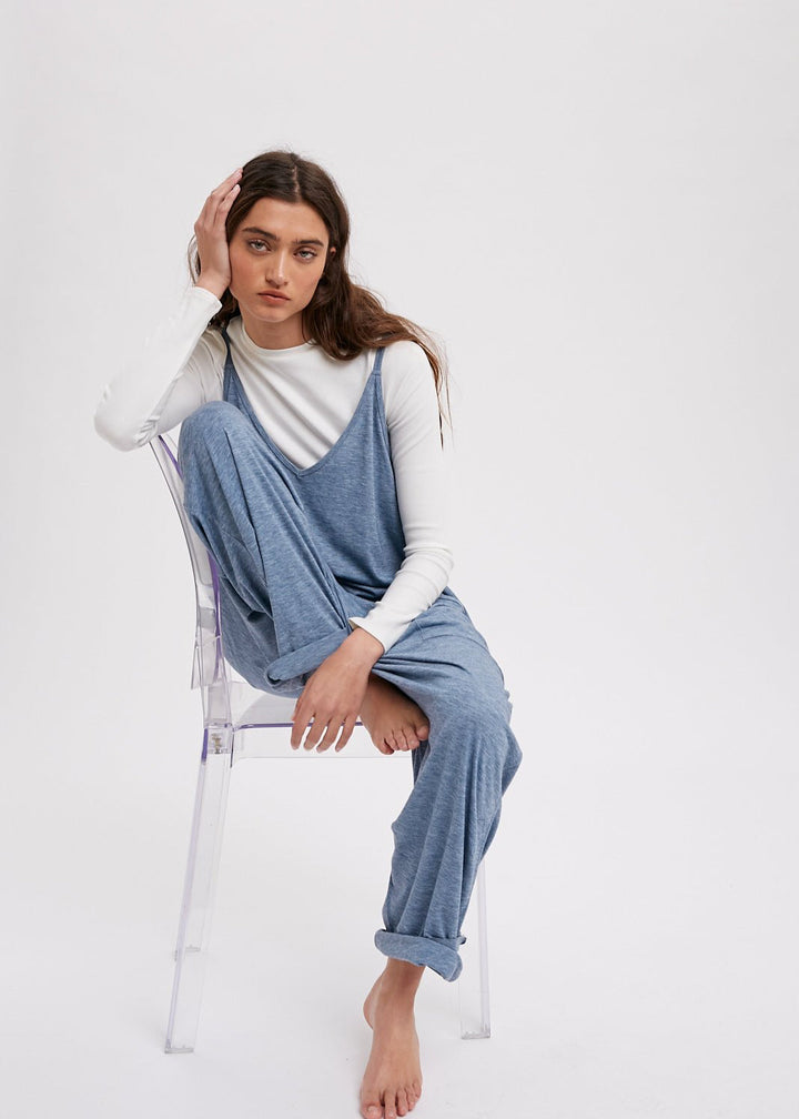 Melange Freedom Onesie - Blue - Clementine Home Floral Gift