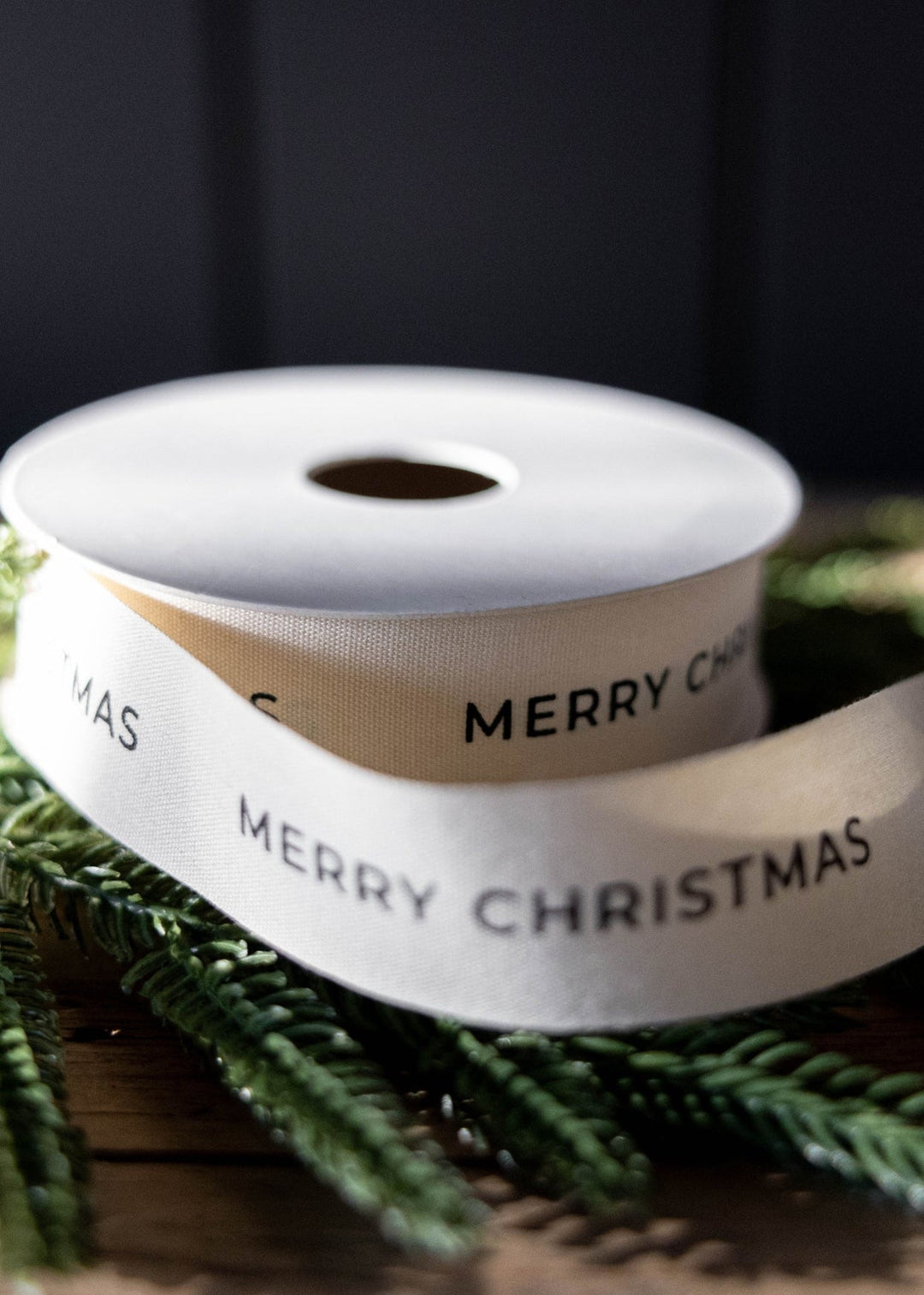 Merry Christmas Ribbon - Clementine Home Floral Gift