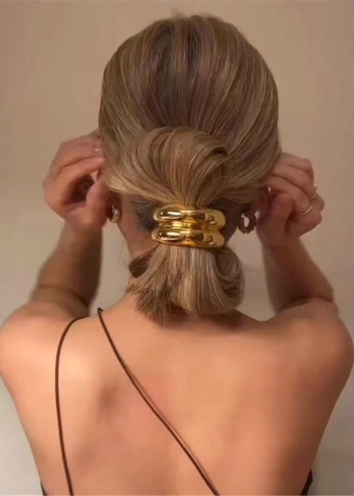 Metal Hair Cuff Elastic - Clementine Home Floral Gift