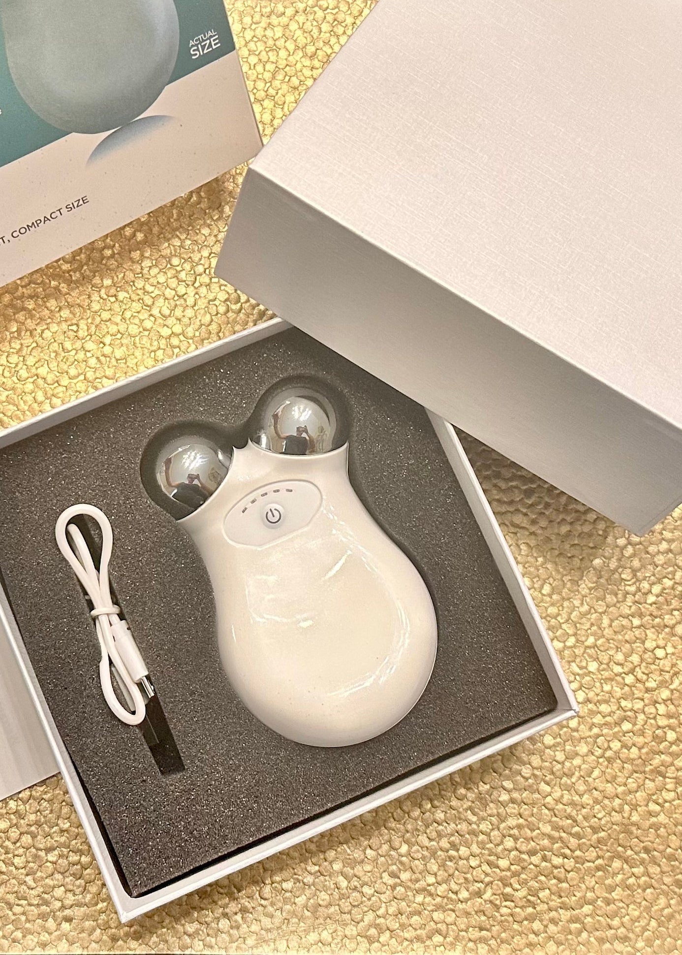 Microcurrent Facial Toning Massager (Spring '25 Add - On) - Clementine Home Floral Gift