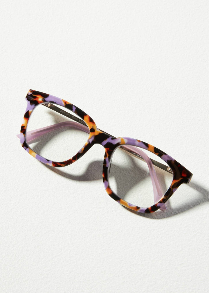 Millie Glasses - Purple Botanico - Clementine Home Floral Gift