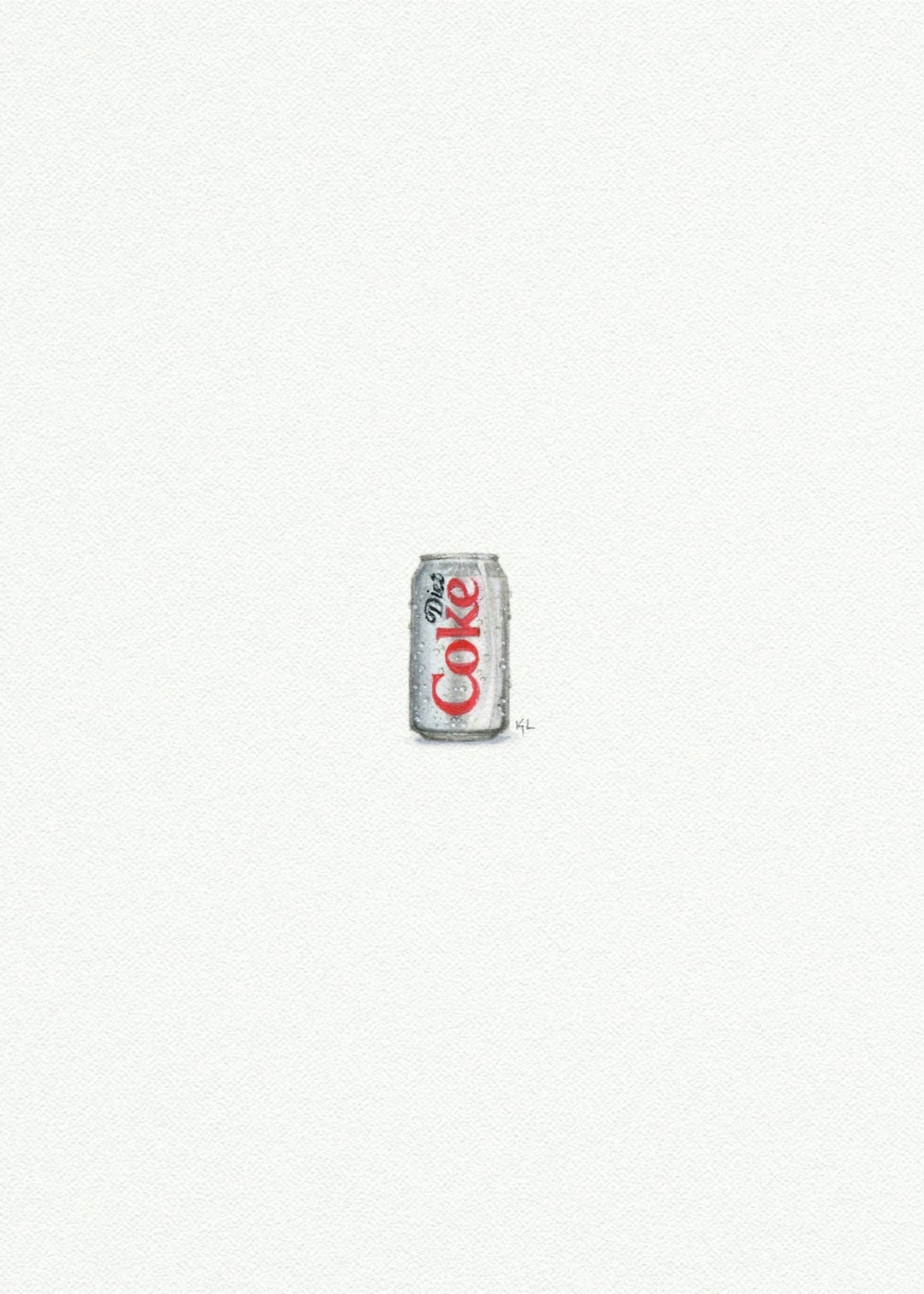 Min Art Print - Diet Coke - Clementine Home Floral Gift