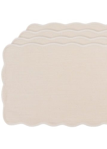 Natural Florence Placemats, Set of 4 - Clementine Home Floral Gift