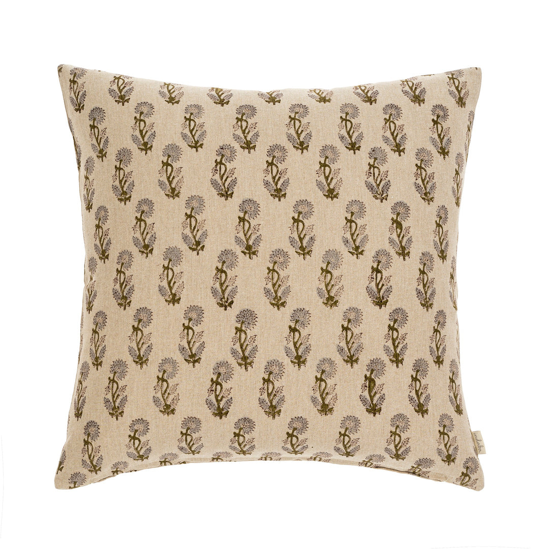 Neha Block Print Pillow - Clementine Home Floral Gift