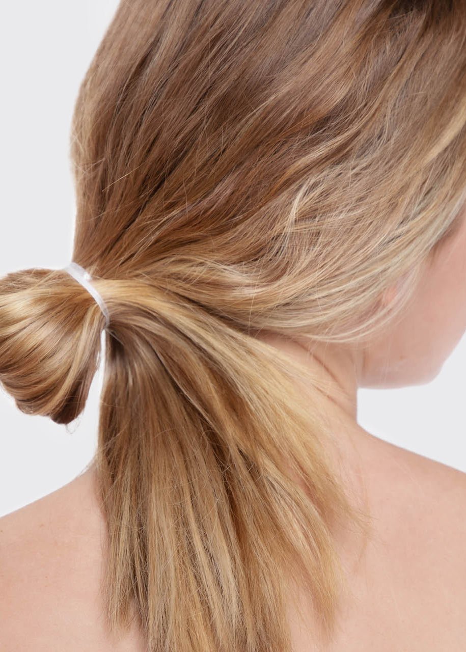 No - Snag Elastic Bands – 100 Piece Set (Clear) - Clementine Home Floral Gift