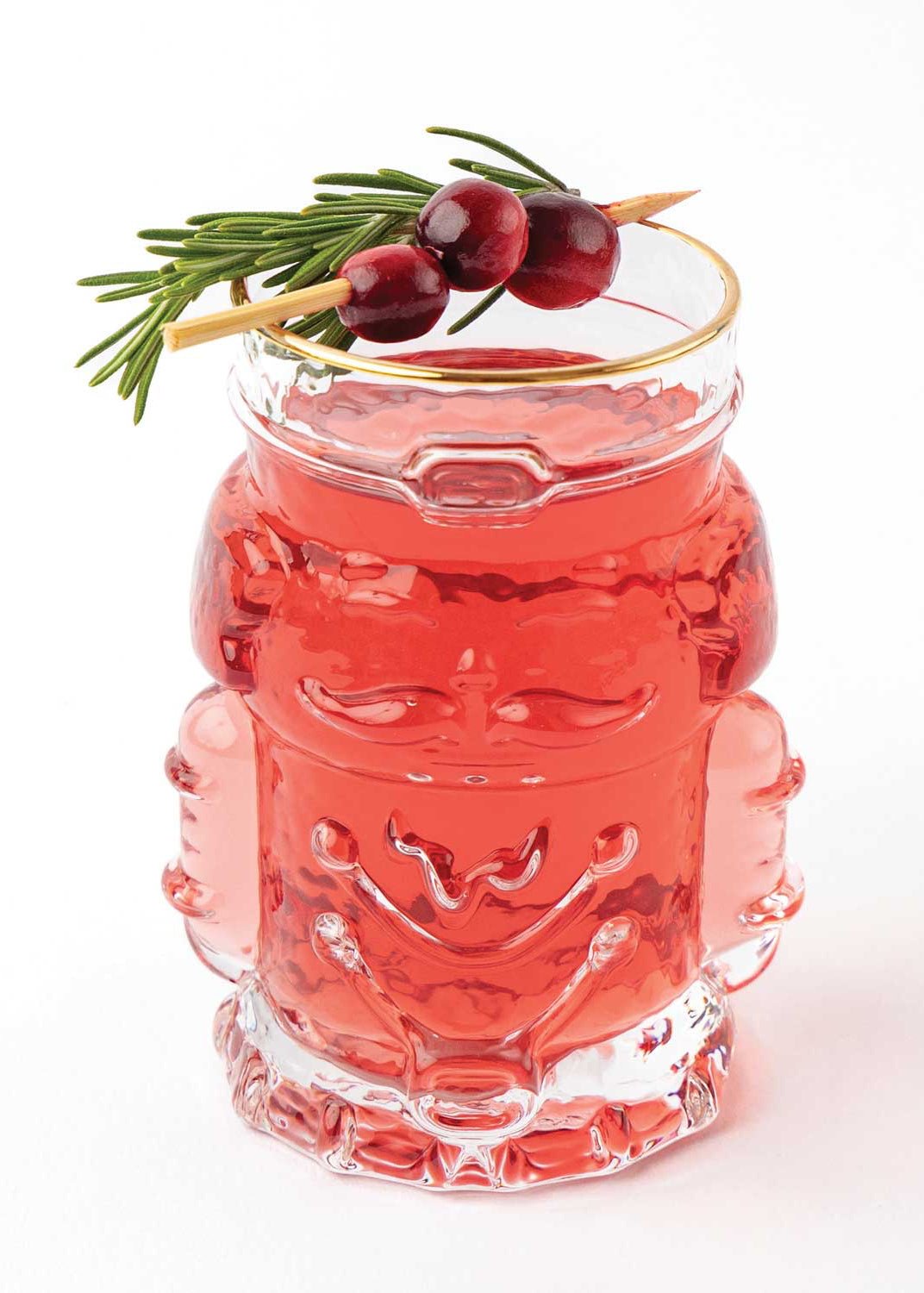 Nutcracker Drinking Glass - Clementine Home Floral Gift