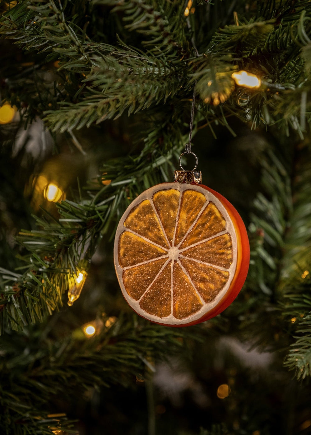 Orange Slice Ornament - Clementine Home Floral Gift