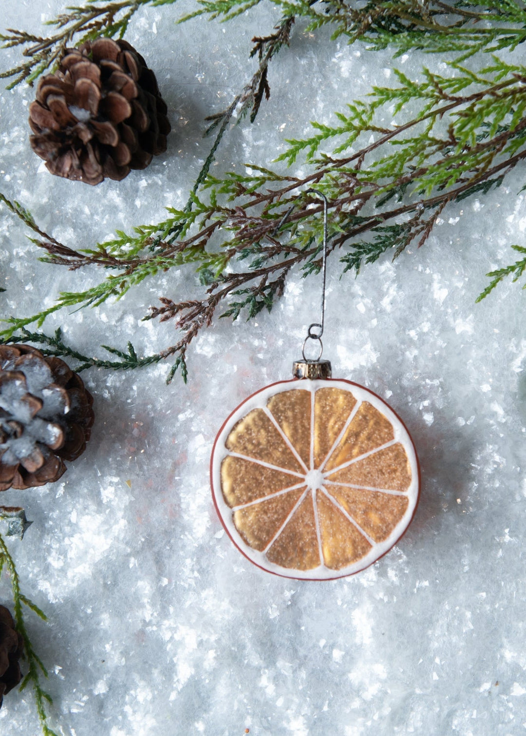 Orange Slice Ornament - Clementine Home Floral Gift