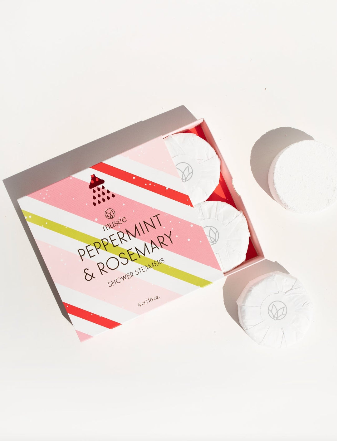 Peppermint and Rosemary Shower Steamers - Clementine Home Floral Gift