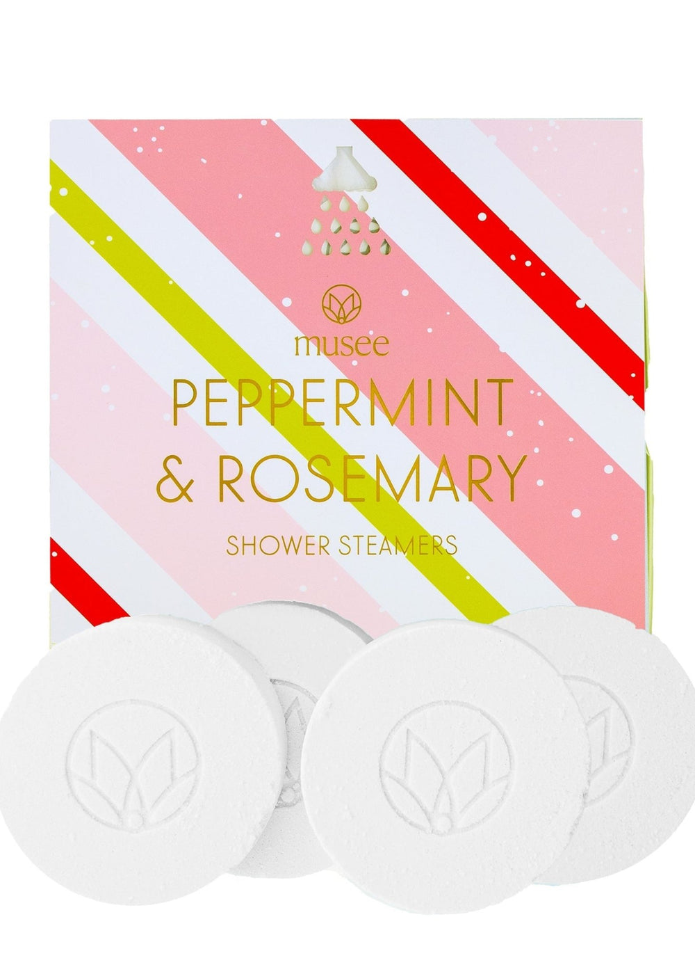 Peppermint and Rosemary Shower Steamers - Clementine Home Floral Gift