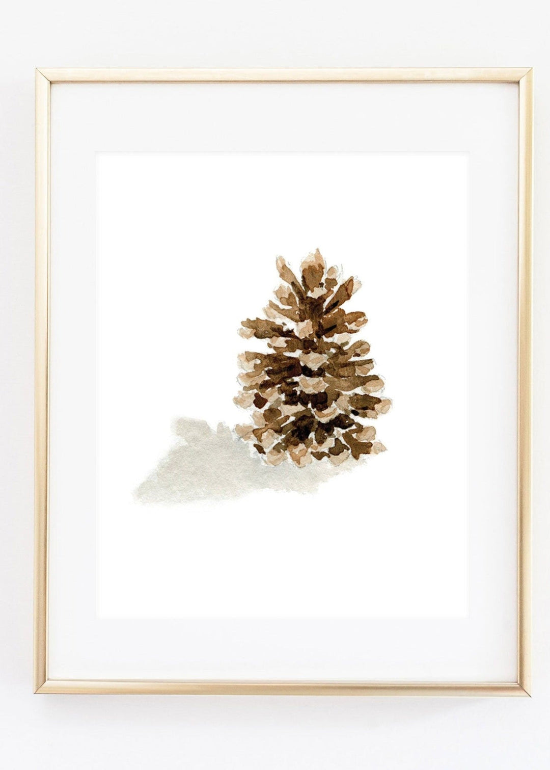 Pinecone Art Print - Clementine Home Floral Gift