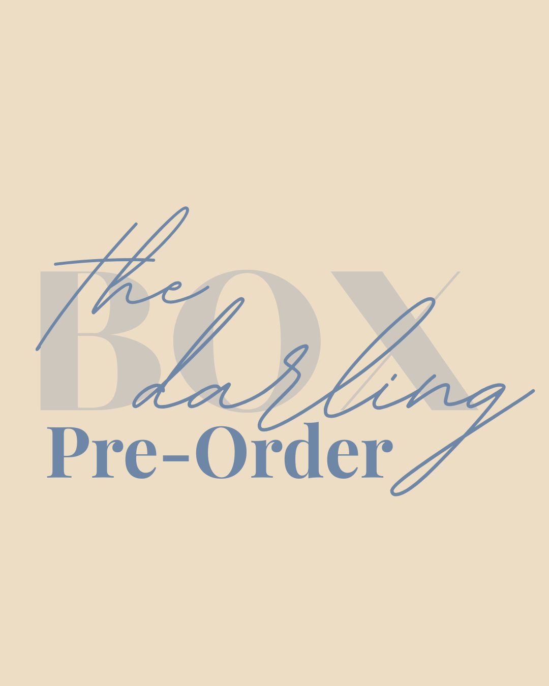 Pre - Order: The Darling Box Subscription - Clementine Home Floral Gift