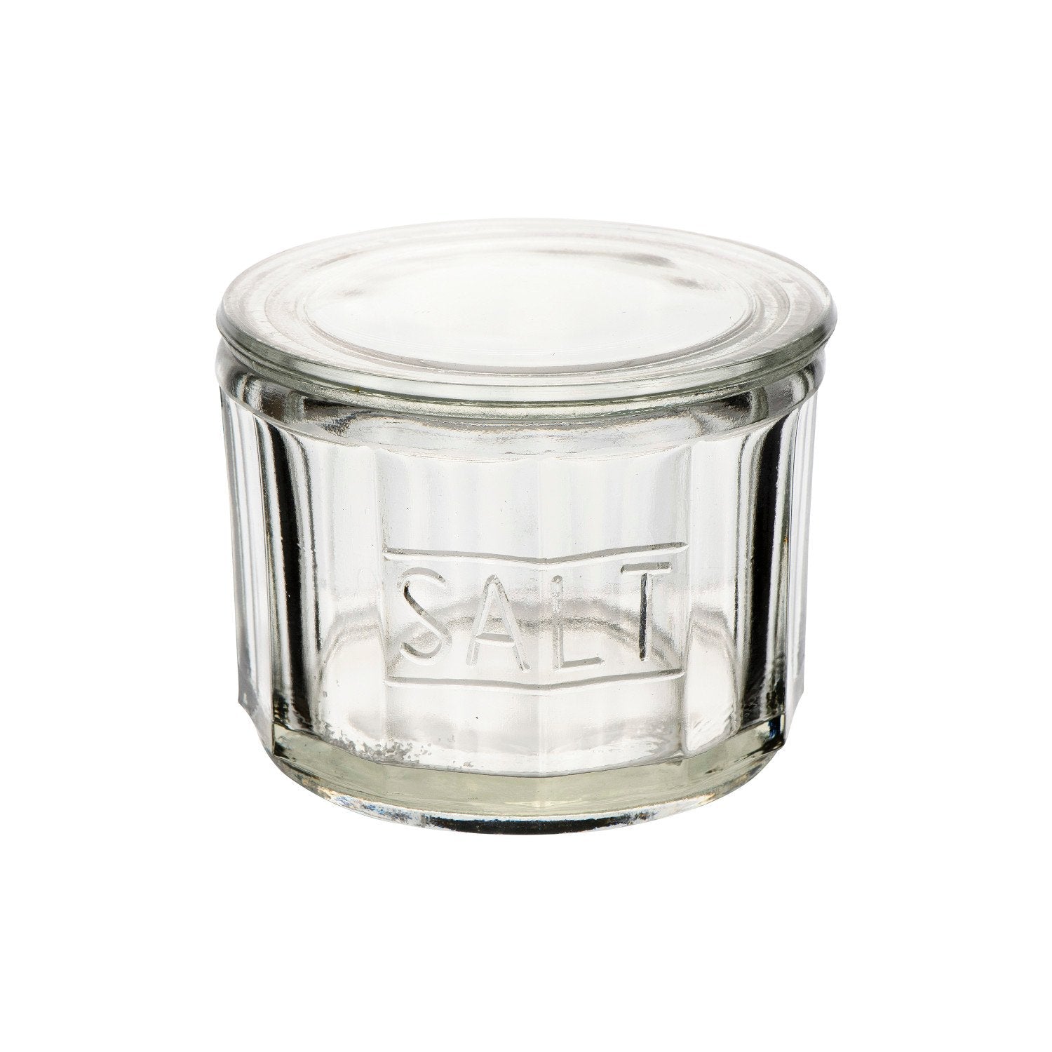 Pressed Glass Salt Cellar - Clementine Home Floral Gift