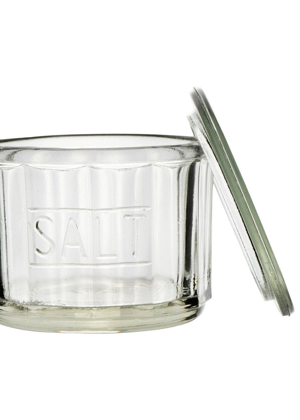 Pressed Glass Salt Cellar - Clementine Home Floral Gift
