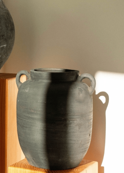Provenance Burnt Terracotta Vase - Clementine Home Floral Gift