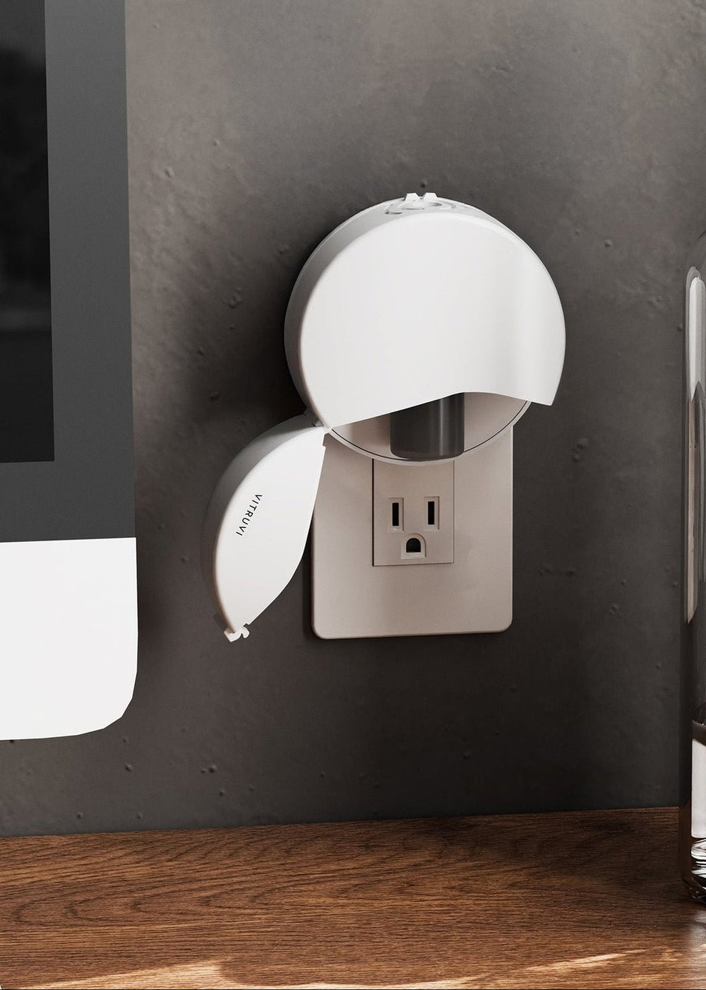 Push Plug - In Wall Diffuser (Winter '25 Add - On) - Clementine Home Floral Gift