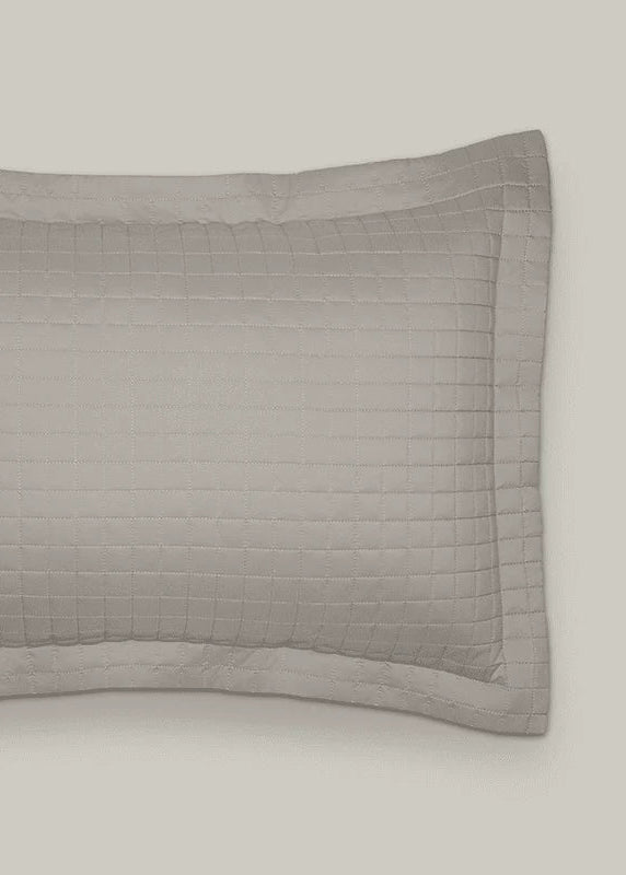 Quilted Pillow Sham – Set of Two - Clementine Home Floral Gift