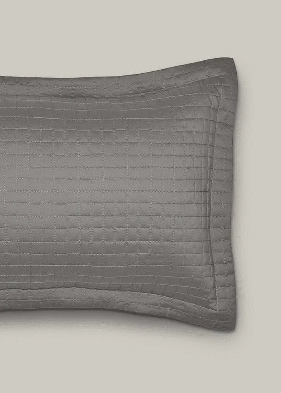 Quilted Pillow Sham – Set of Two - Clementine Home Floral Gift