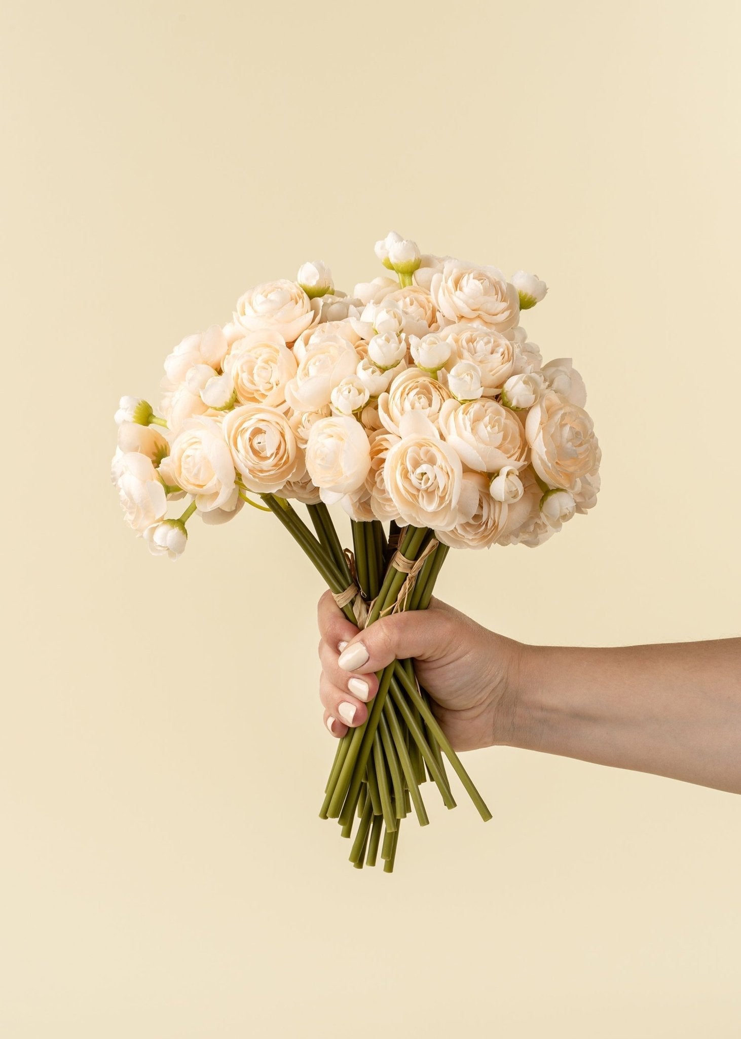 Ranunculus Bouquet – Cream - Clementine Home Floral Gift