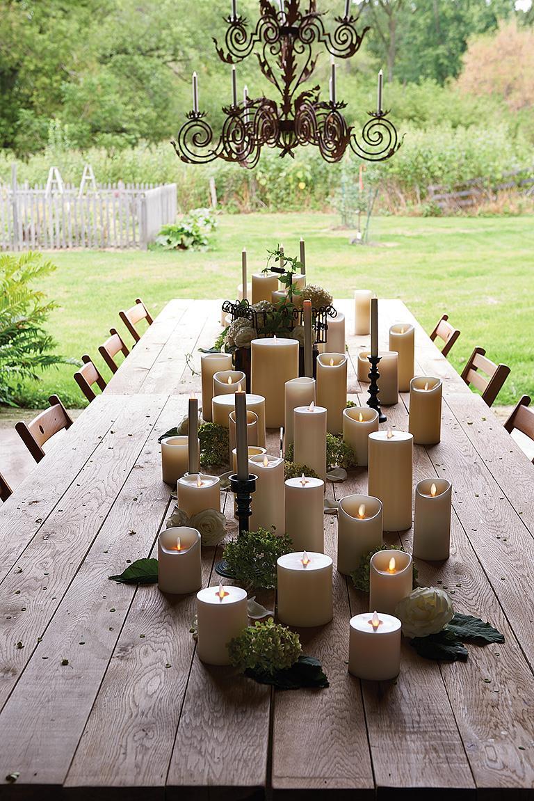 Reallite Votive Candle - Clementine Home Floral Gift