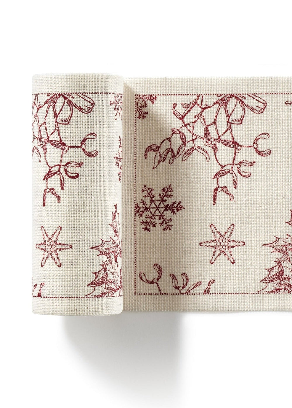 Recycled Cotton Cocktail Napkins – Classic Christmas (Day 11 - Box 13 : Advent 2025) - Clementine Home Floral Gift