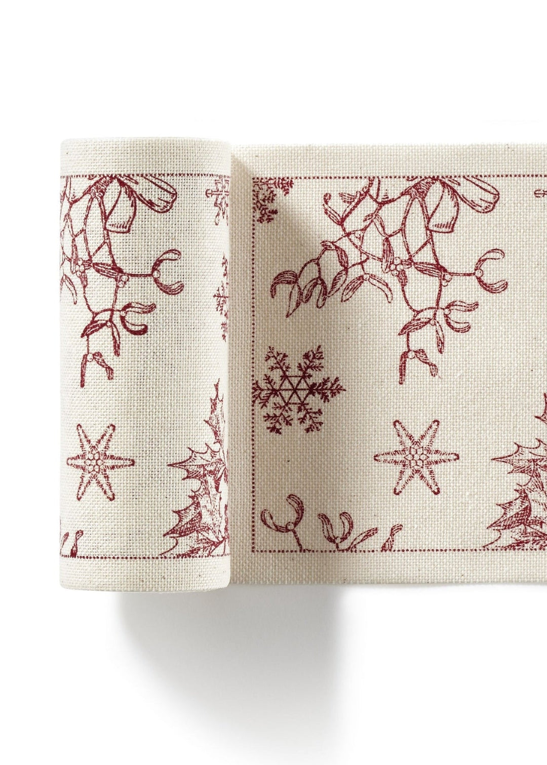 Recycled Cotton Cocktail Napkins – Classic Christmas (Day 11 - Box 13 : Advent 2025) - Clementine Home Floral Gift