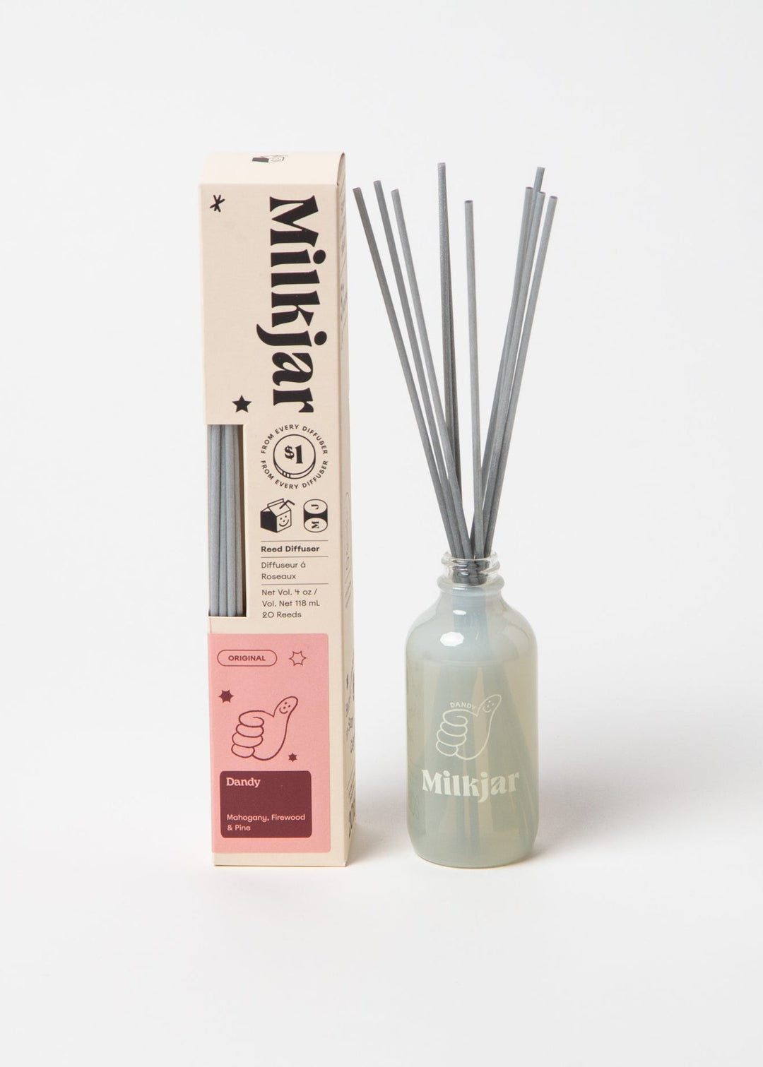 Reed Diffuser - Dandy - Clementine Home Floral Gift