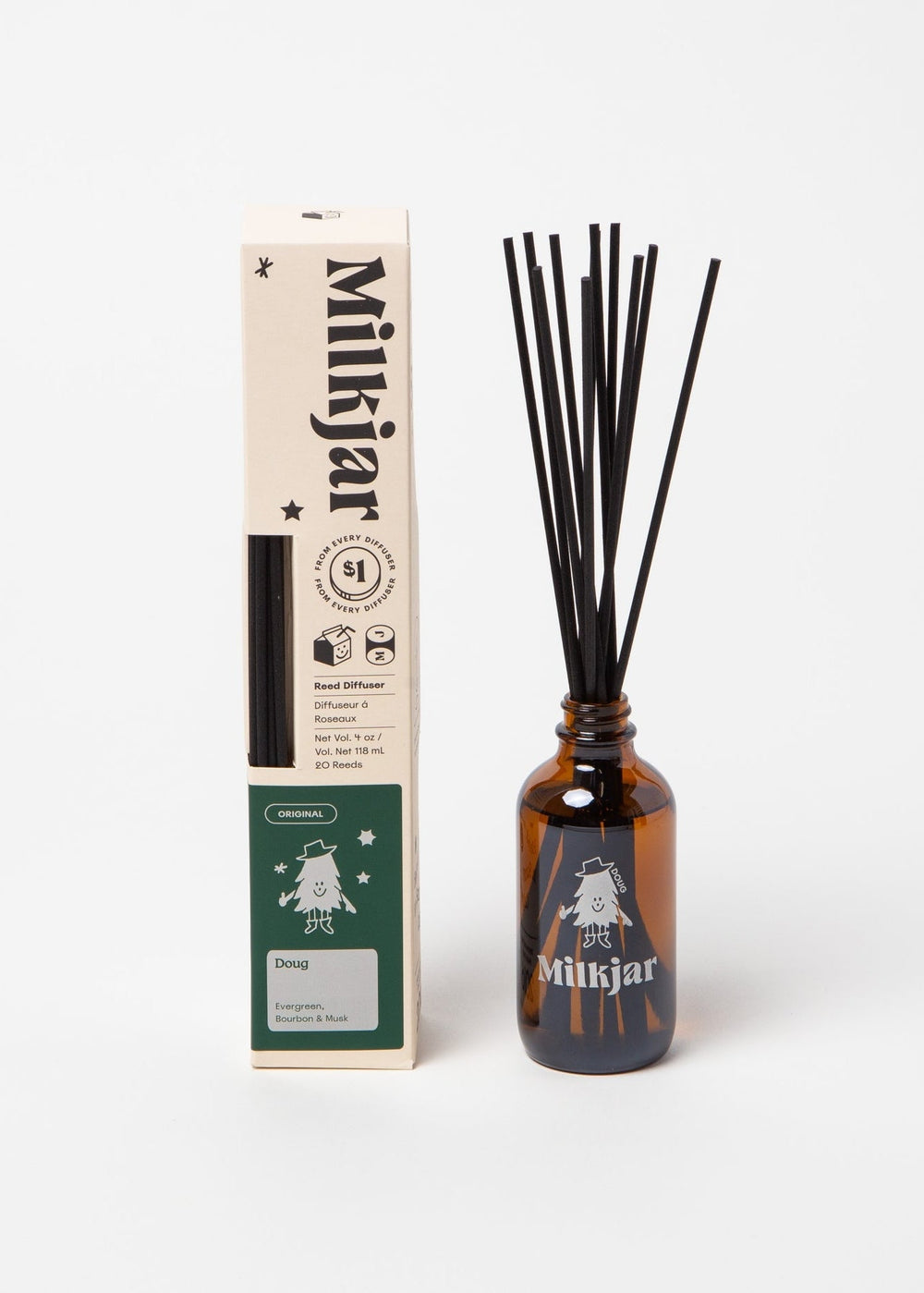 Reed Diffuser - Doug - Clementine Home Floral Gift