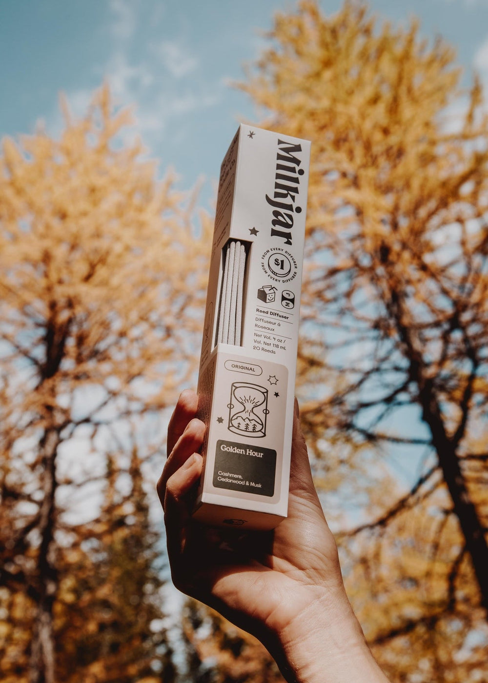 Reed Diffuser - Golden Hour - Clementine Home Floral Gift