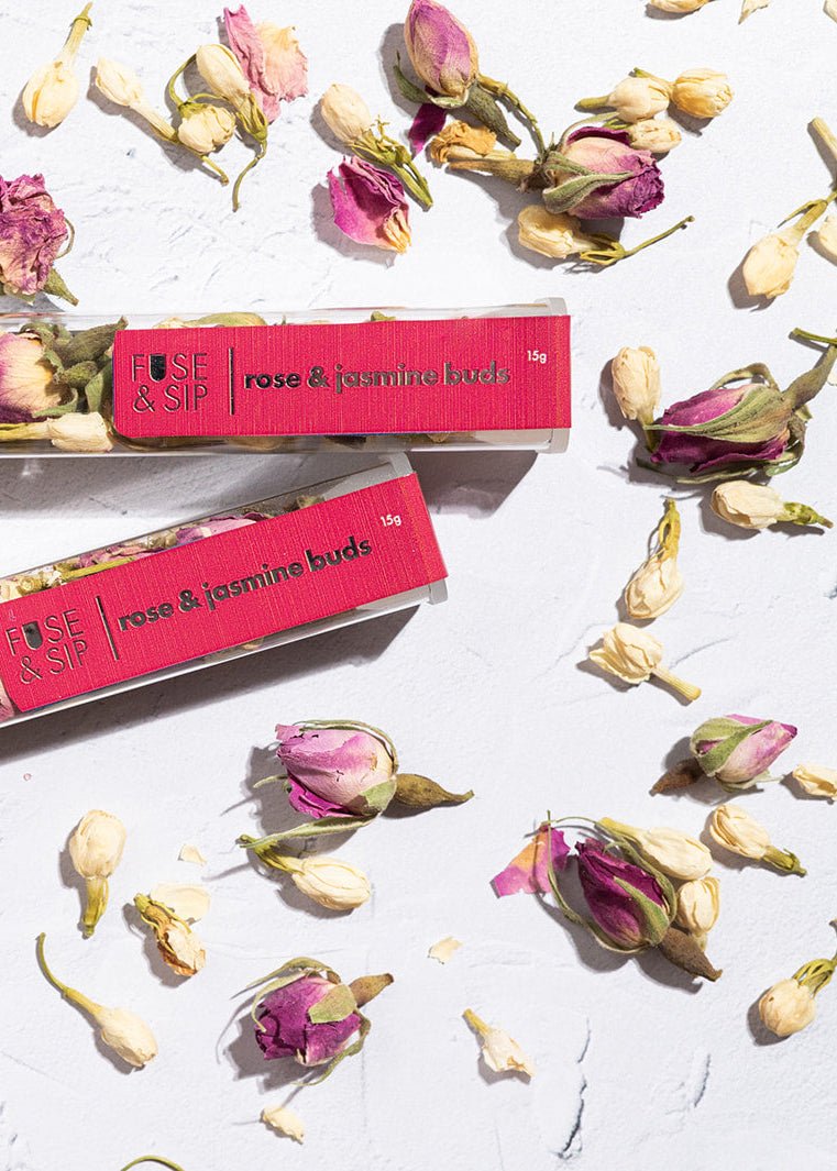 Rose & Jasmine Flower Garnish - Clementine Home Floral Gift