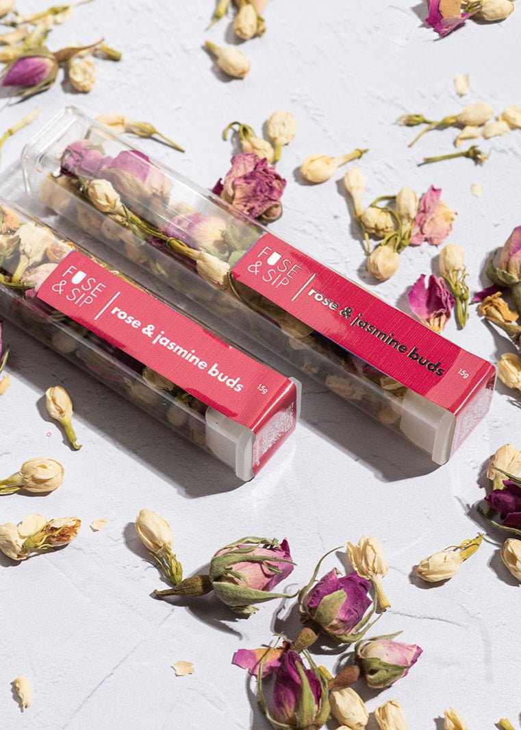 Rose & Jasmine Flower Garnish - Clementine Home Floral Gift
