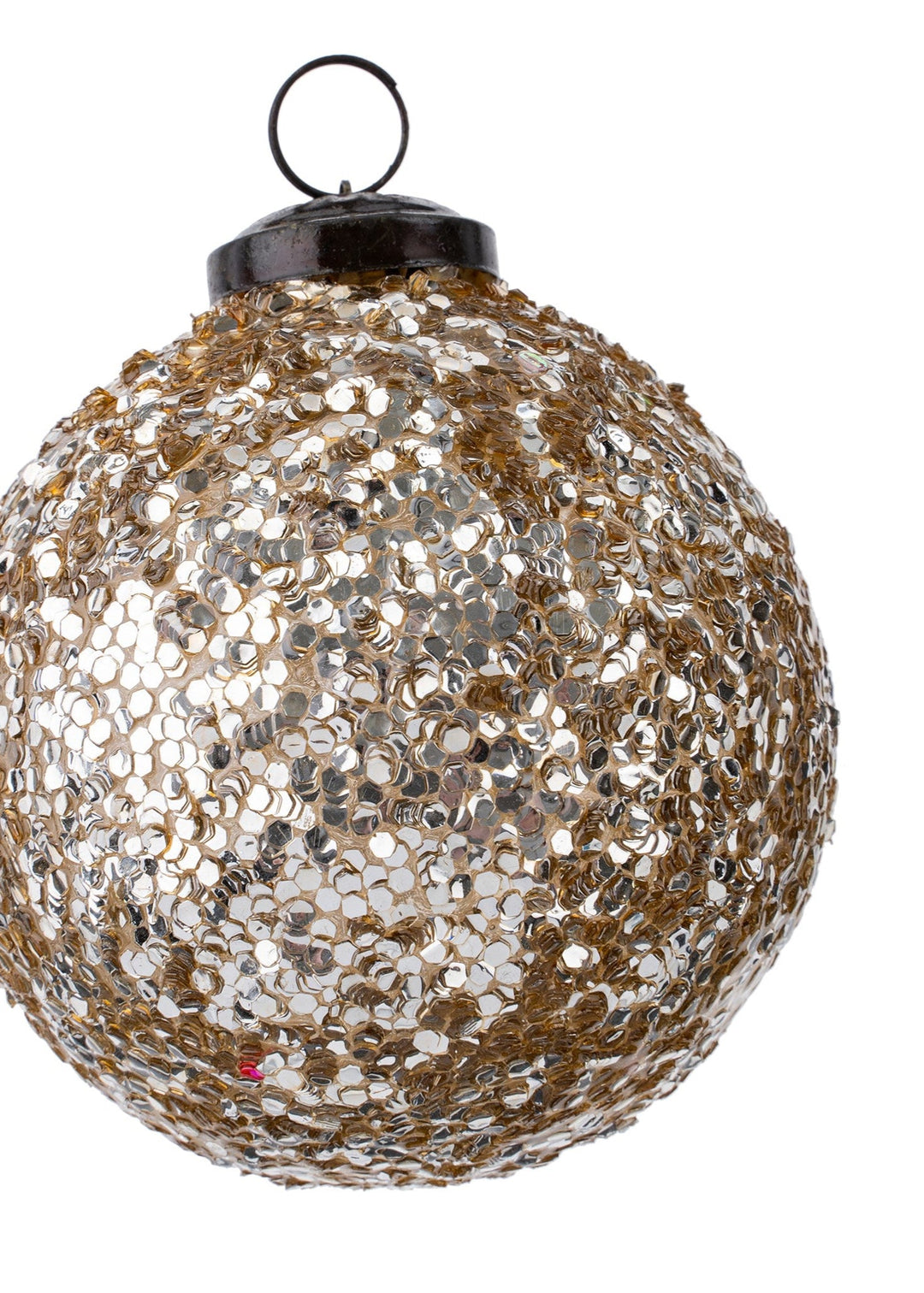 Sequin Mosaic Ornament - Clementine Home Floral Gift