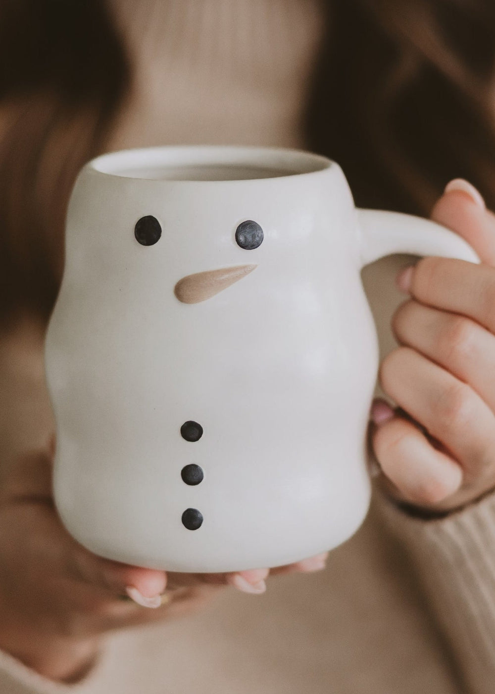 Snowman Coffee Mug - Clementine Home Floral Gift