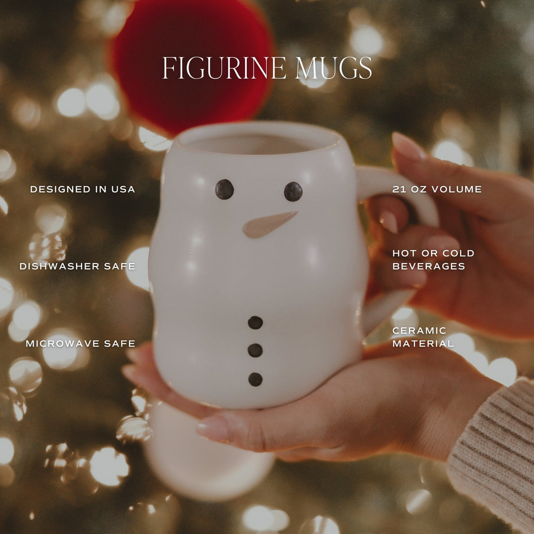 Snowman Coffee Mug - Clementine Home Floral Gift