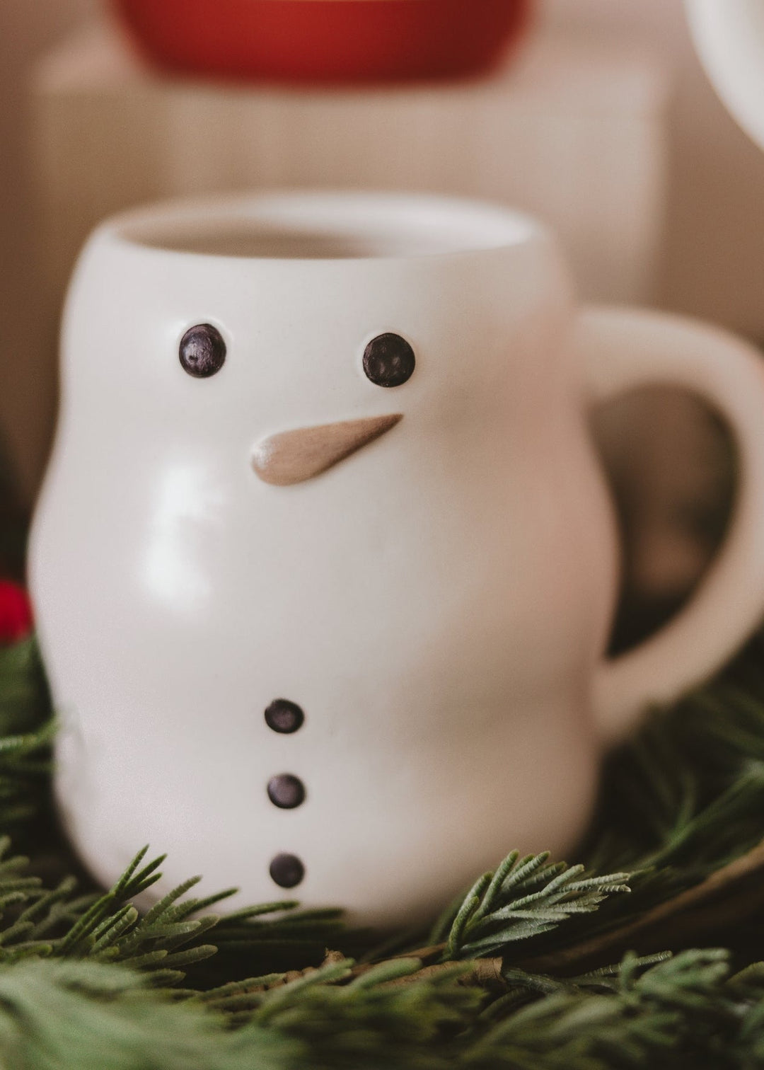 Snowman Coffee Mug - Clementine Home Floral Gift