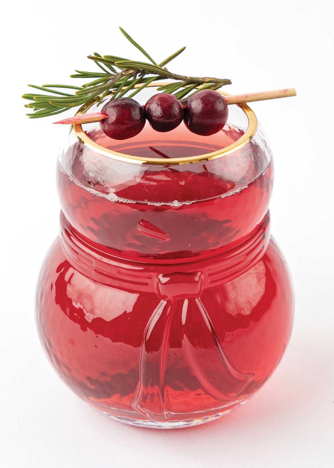Snowman Drinking Glass - Clementine Home Floral Gift