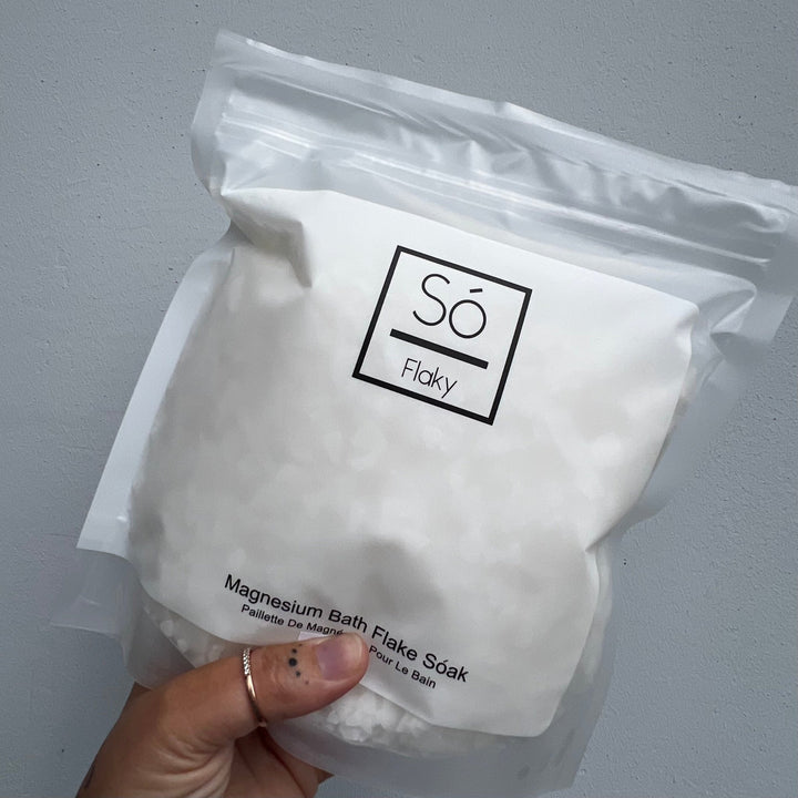 Só Flaky – Unscented Magnesium Bath Flake Sóak - Clementine Home Floral Gift