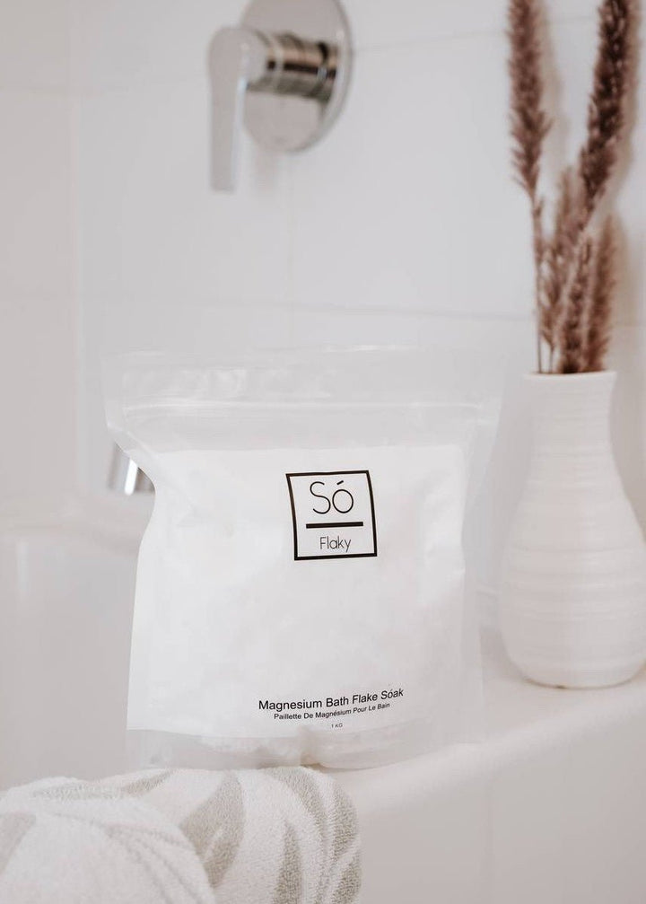 Só Flaky – Unscented Magnesium Bath Flake Sóak - Clementine Home Floral Gift