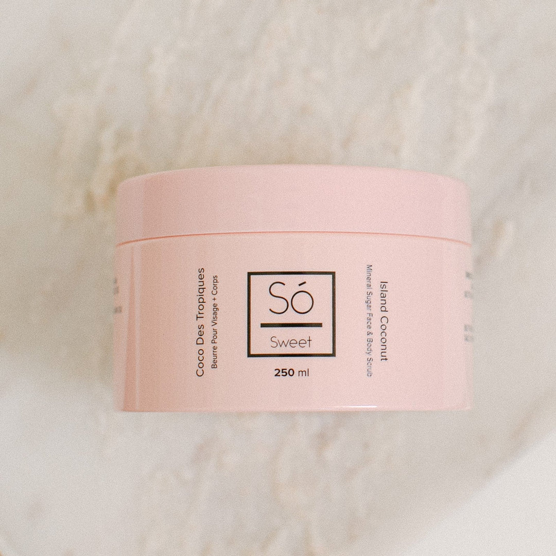 Só Sweet – Mineral Sugar Face & Body Scrub - Clementine Home Floral Gift