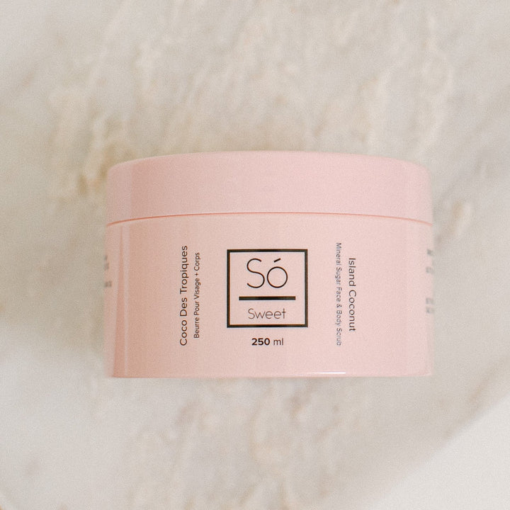 Só Sweet – Mineral Sugar Face & Body Scrub - Clementine Home Floral Gift