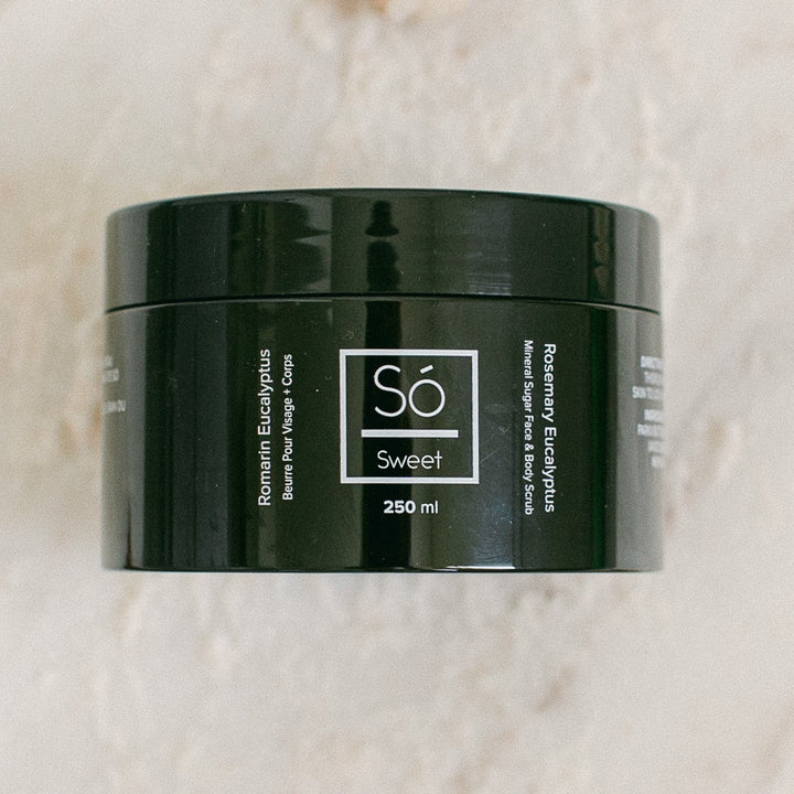 Só Sweet – Mineral Sugar Face & Body Scrub - Clementine Home Floral Gift